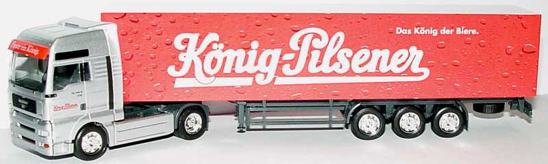 Foto 1:87 MAN TG-A XXL Fv Cv KoSzg 2/3 König-Pilsener herpa 147699