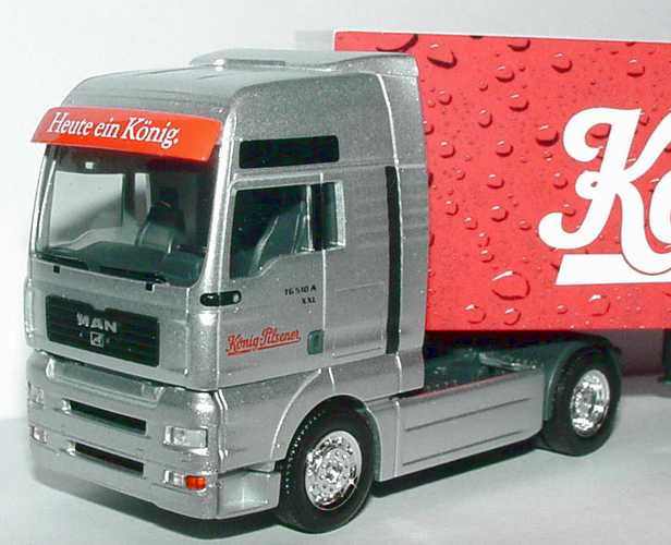 Foto 1:87 MAN TG-A XXL Fv Cv KoSzg 2/3 König-Pilsener herpa 147699