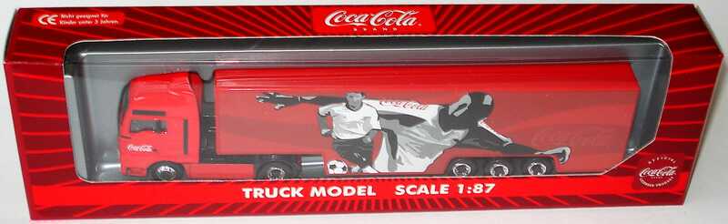 Foto 1:87 MAN TG-A XXL Fv Cv KoSzg Cv 2/3 Coca-Cola (Design Fußballspieler) Magic LC26002