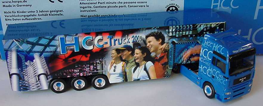 Foto 1:87 MAN TG-A XXL Fv Cv KoSzg Cv 2/3 HCC-Truck 2000 herpa 196598