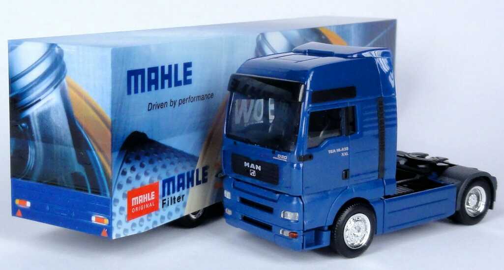 Foto 1:87 MAN TG-A XXL Fv Cv KoSzg Cv 2/3 MAHLE gibt es überall, wo es Autos gibt. herpa 281386