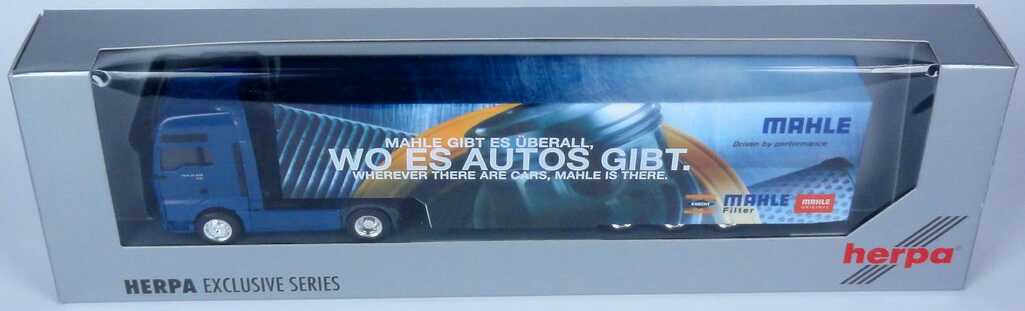 Foto 1:87 MAN TG-A XXL Fv Cv KoSzg Cv 2/3 MAHLE gibt es überall, wo es Autos gibt. herpa 281386