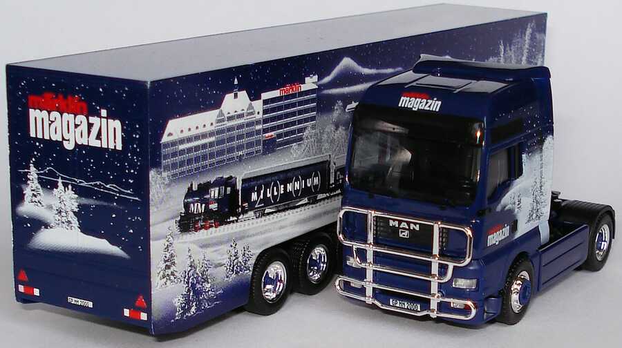 Foto 1:87 MAN TG-A XXL Fv Cv KoSzg Cv 2/3 Märklin-Magazin 2000 herpa