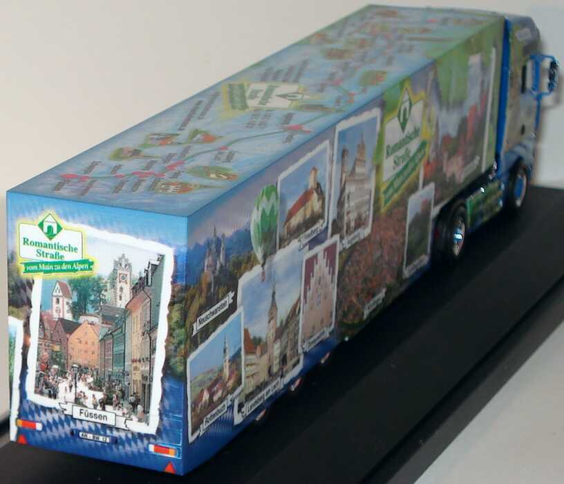 Foto 1:87 MAN TG-A XXL Fv Cv KoSzg Cv 2/3 Romantische Straße - vom Main zu den Alpen Bayern-Edition 2004 herpa 273138
