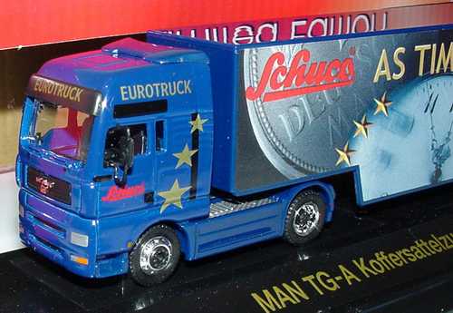 Foto 1:87 MAN TG-A XXL Fv Cv KoSzg Cv 2/3 Schuco, as time goed by, Eurotruck Schuco 22622
