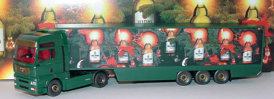 Foto 1:87 MAN TG-A XXL Fv Cv KoSzg Cv 2/3 Veltins Weihnachts-Truck 2002 Wiking