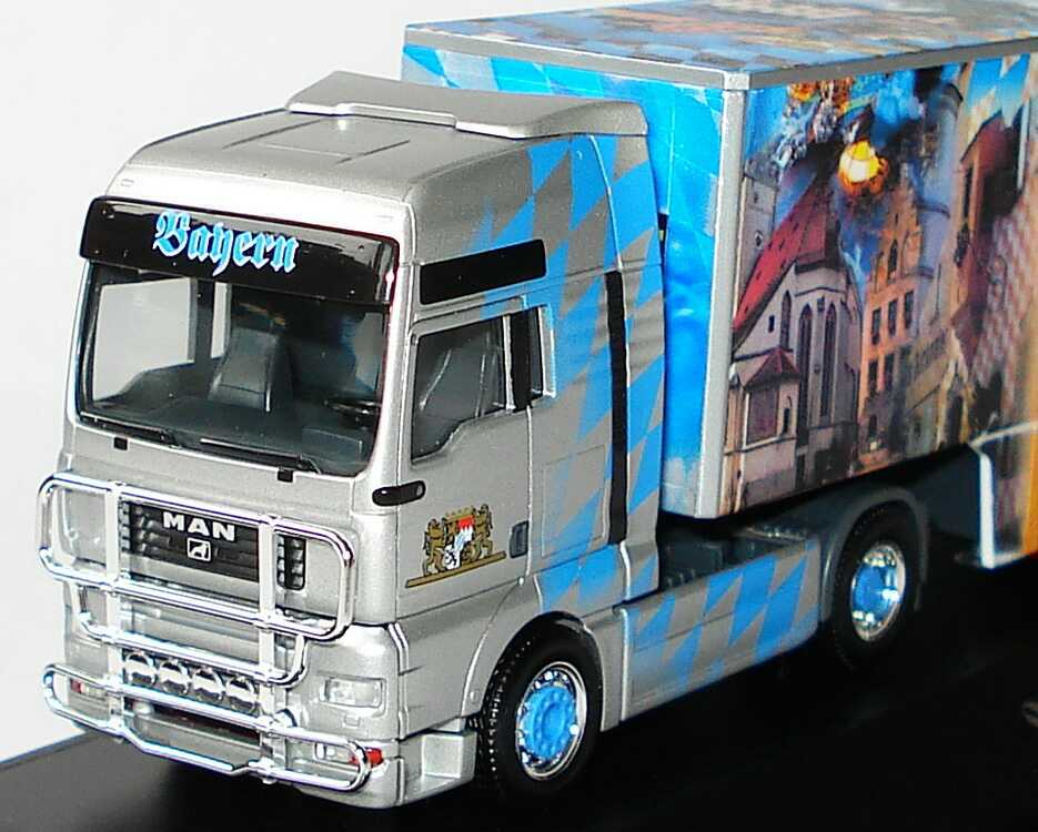 Foto 1:87 MAN TG-A XXL Fv Cv Safeliner-KoSzg Cv 2/3 Regionaltruck Bayern herpa 120623
