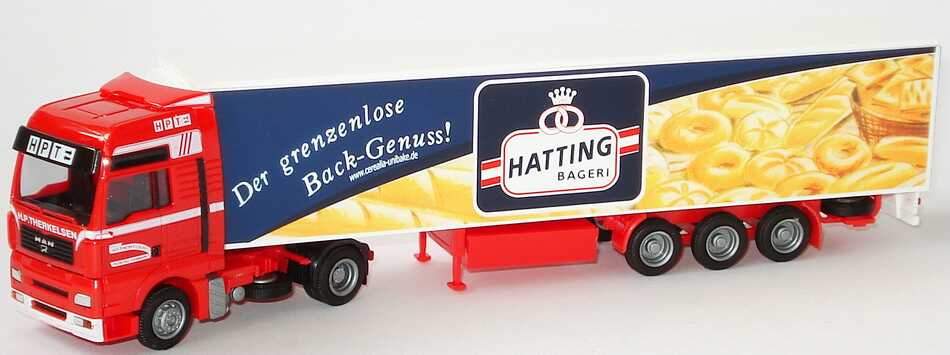 Foto 1:87 MAN TG-A XXL Fv KükoSzg 2/3 H. P. Therkelsen, Hatting Bageri AMW/AWM