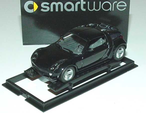 Foto 1:87 MCC Smart Roadster Coupé jack-black Werbemodell Busch 0013097V002000000