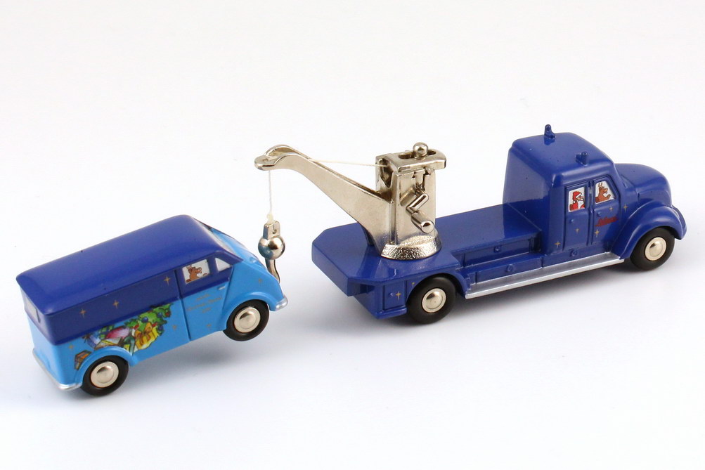 Foto 1:87 Magirus Deutz Abschleppwagen und DKW Schnellaster Christmas Special 2001 Weihnachts-Edition 2001 - Schuco Piccolo 05205