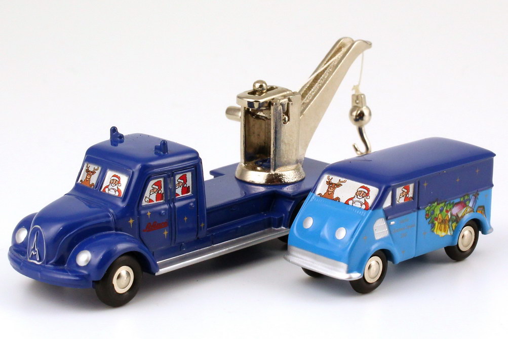 Foto 1:87 Magirus Deutz Abschleppwagen und DKW Schnellaster Christmas Special 2001 Weihnachts-Edition 2001 - Schuco Piccolo 05205