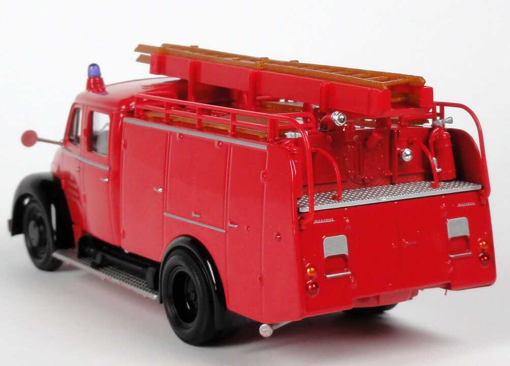 Foto 1:43 Magirus Mercur Rundhauber TLF 16 (1961) Werksfeuerwehr KHD, Werk Magirus Ulm Yat Ming 43010