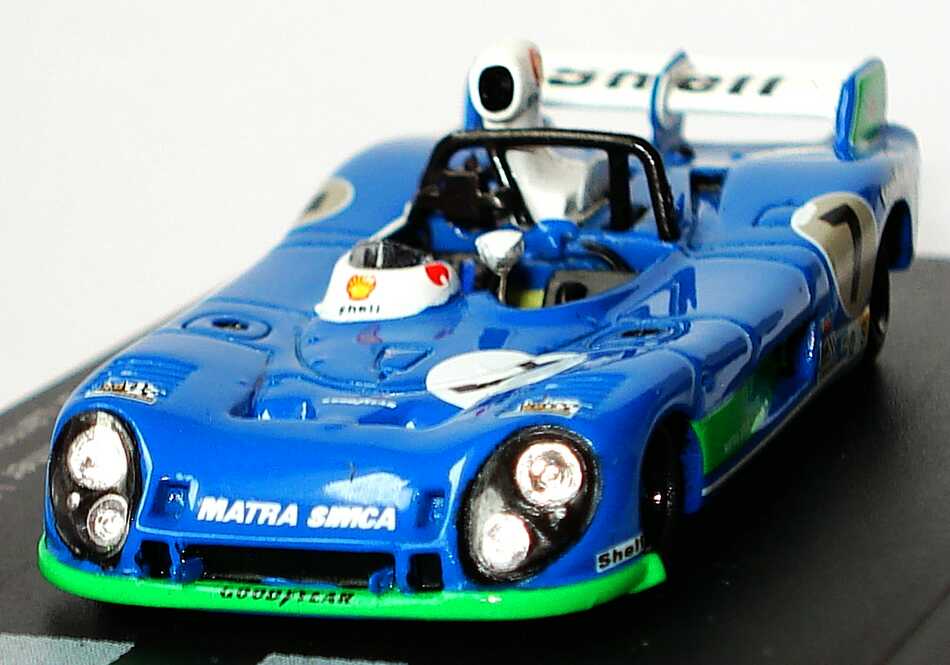 Foto 1:87 Matra Simca MS 670B 24h von Le Mans 1974 Shell Nr.7, H. Pescarolo / G- Larrousse (Sieger) Spark 87LM74