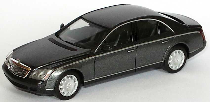 Foto 1:87 Maybach 57 himmalaya-grey/dark  (ohne PC-Box) herpa B66961338