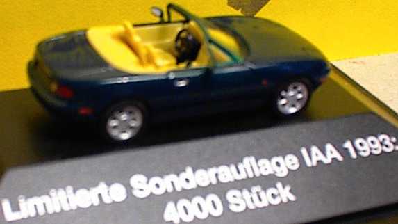 Foto 1:87 Mazda MX 5 grün (Mazda, IAA ´93) herpa