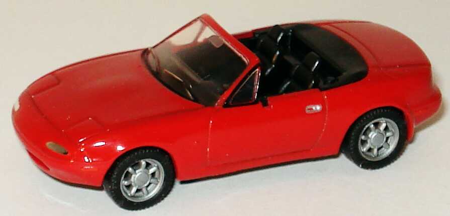 Foto 1:87 Mazda MX 5 klassischrot herpa 021418