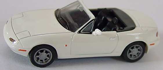 Foto 1:87 Mazda MX 5 weiß herpa 021418