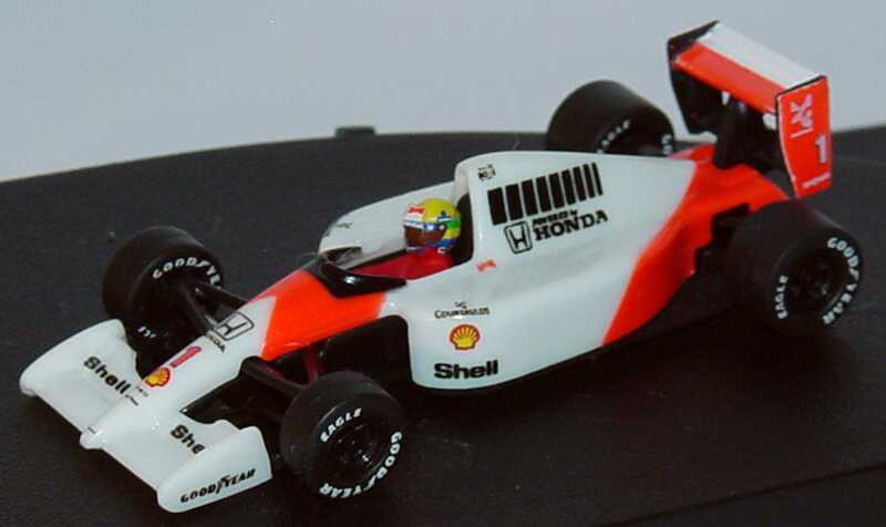 Foto 1:87 McLaren Honda MP4/6 Formel 1 1991 Nr.1, A. Senna Minichamps 530918701