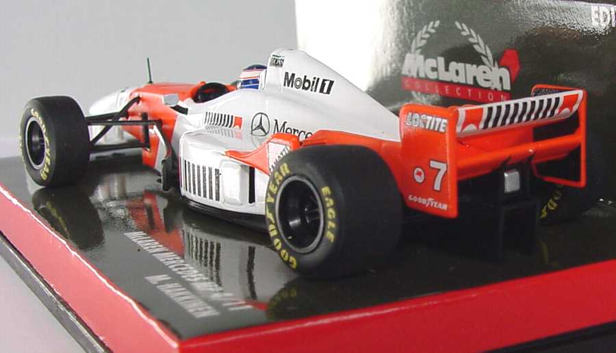Foto 1:43 McLaren Mercedes MP 4/11 Nr.7, Mika Hakkinen Minichamps 530964307