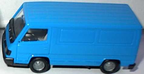 Foto 1:87 Mercedes-Benz 100D II Kasten blau herpa 041393