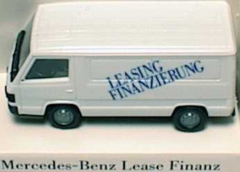 Foto 1:87 Mercedes-Benz 100D Kasten Leasing Finanzierung Werbemodell herpa