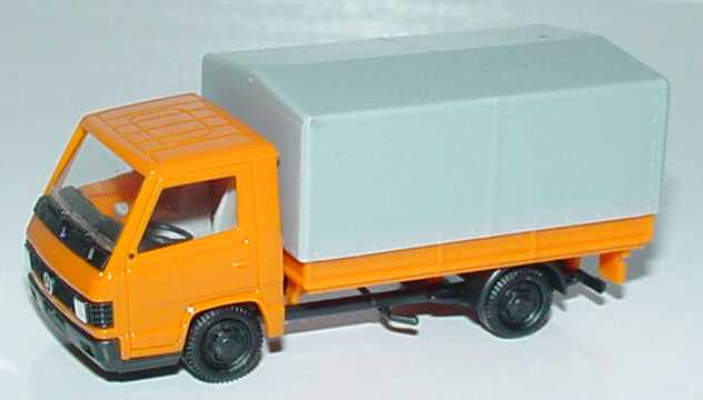 Foto 1:87 Mercedes-Benz 100D PP orange, Felgen schwarz herpa 041041