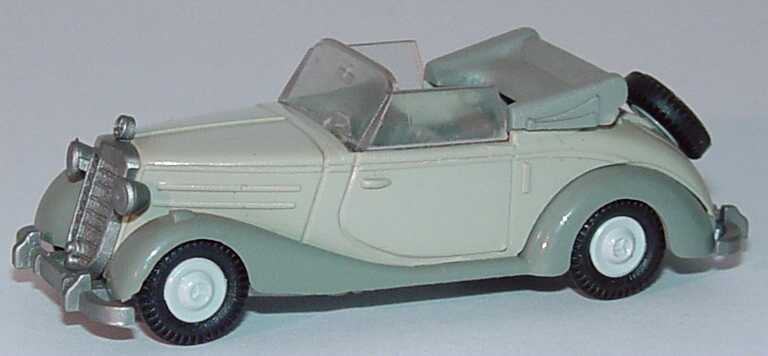 Foto 1:87 Mercedes-Benz 170S Cabrio beigegrau/grau Praliné