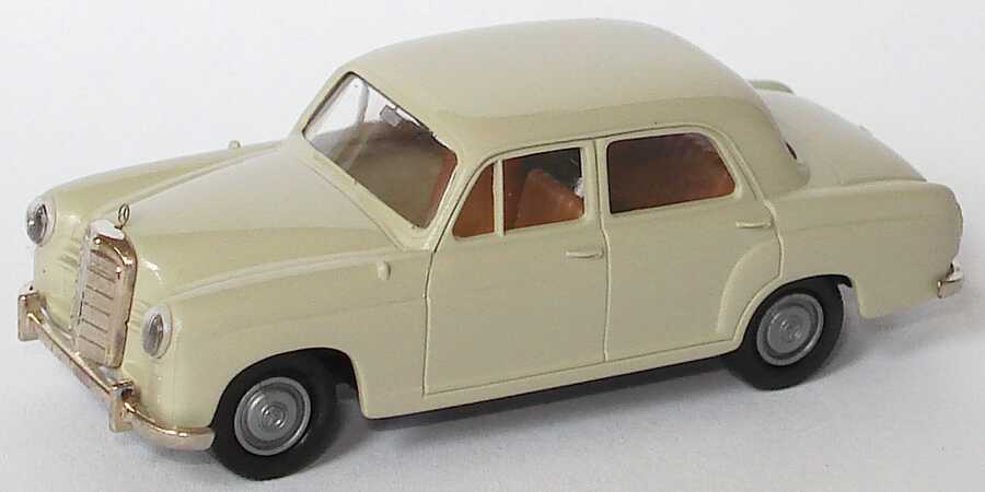 Foto 1:87 Mercedes-Benz 180 (Ponton) hellgrau Brekina 2300