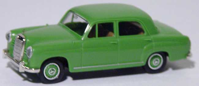 Foto 1:87 Mercedes-Benz 180 patinagrün Brekina 23052