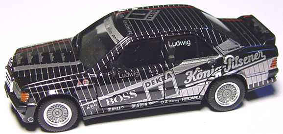 Foto 1:87 Mercedes-Benz 190E 2.3-16 DTM 1989 AMG Nr.1, Klaus Ludwig (ohne PC-Box) herpa 3511