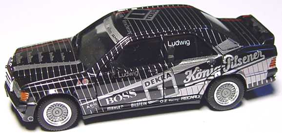 Foto 1:87 Mercedes-Benz 190E 2.3-16 DTM 1989 AMG Nr.1, Klaus Ludwig (ohne PC-Box) herpa 3511