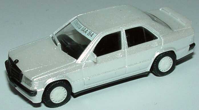 Foto 1:87 Mercedes-Benz 190E 2.3-16 perlmuttmet., Grill schwarz 1. Herpa IAA ´84 herpa 3042