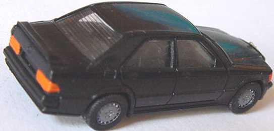 Foto 1:87 Mercedes-Benz 190E 2.3-16 schwarz-met. (bemalt) herpa 3042