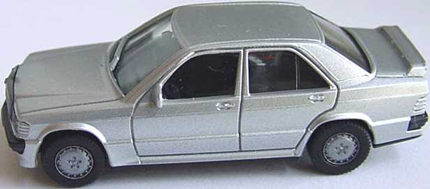 Foto 1:87 Mercedes-Benz 190E 2.3-16 W201 silber-met. - herpa 3042