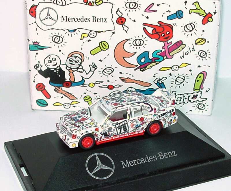 Foto 1:87 Mercedes-Benz 190E 2.5-16 Evolution II DTM 1991 AMG, East (Andora-Design) Nr.78, Lohr Werbemodell herpa