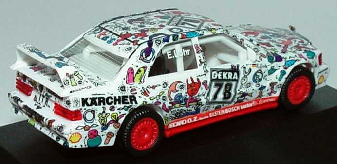 Foto 1:87 Mercedes-Benz 190E 2.5-16 Evolution II DTM 1991 AMG, East (Andora-Design) Nr.78, Lohr Werbemodell herpa