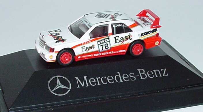 Foto 1:87 Mercedes-Benz 190E 2.5-16 Evolution II DTM 1991 AMG, East Nr.78, Lohr Werbemodell herpa