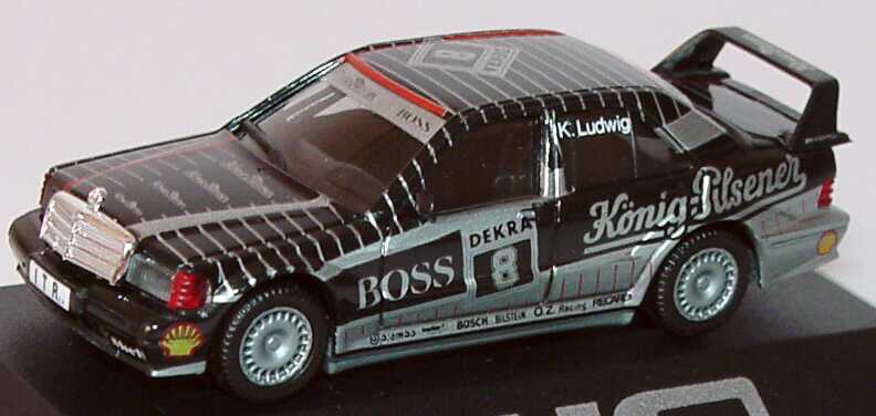 Foto 1:87 Mercedes-Benz 190E 2.5-16 Evolution II DTM 1991 AMG, König-Pilsener Nr.8, Ludwig herpa 3537