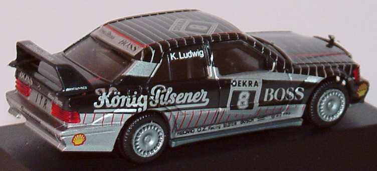 Foto 1:87 Mercedes-Benz 190E 2.5-16 Evolution II DTM 1991 AMG, König-Pilsener Nr.8, Ludwig herpa 3537