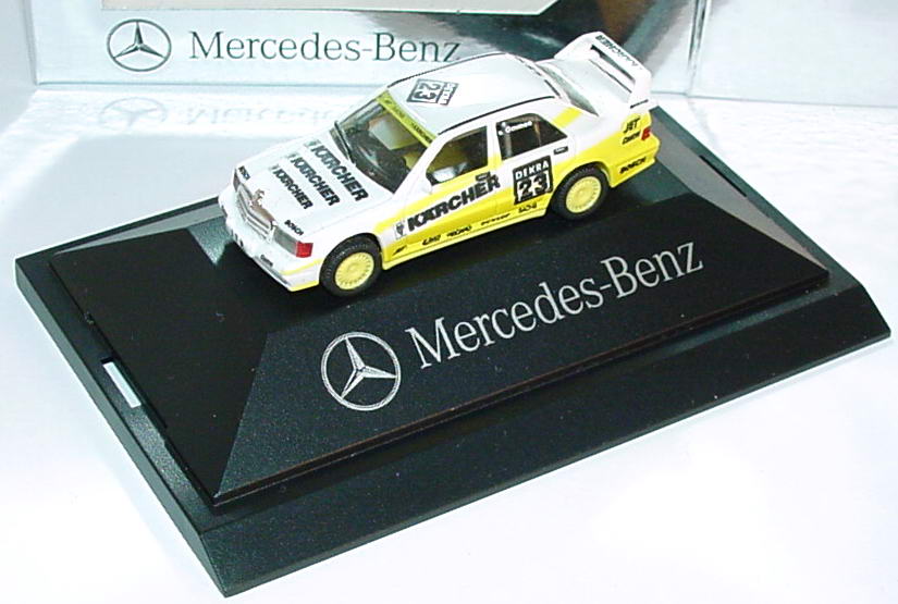 Foto 1:87 Mercedes-Benz 190E 2.5-16 Evolution II DTM 1991 MS-Kärcher Nr.23, van Ommen Werbemodell herpa