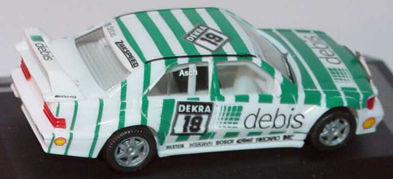 Foto 1:87 Mercedes-Benz 190E 2.5-16 Evolution II DTM 1991 Zakspeed Debis Nr.19 Roland Asch - herpa 3538