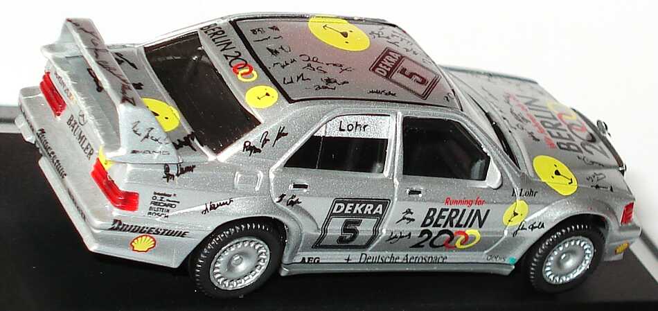 Foto 1:87 Mercedes-Benz 190E 2.5-16 Evolution II DTM 1992 AMG-Berlin 2000 Nr.5, Lohr Werbemodell herpa B66005300
