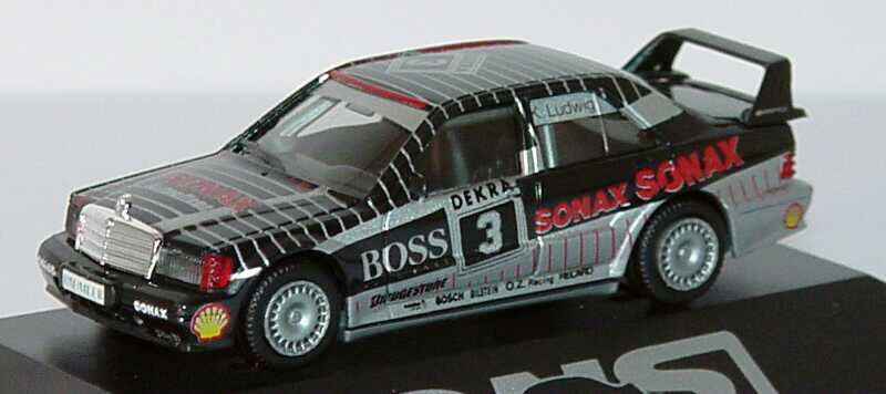 Foto 1:87 Mercedes-Benz 190E 2.5-16 Evolution II DTM 1992 AMG Sonax Nr.3 Klaus Ludwig - herpa 035576