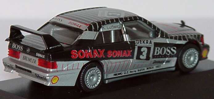 Foto 1:87 Mercedes-Benz 190E 2.5-16 Evolution II DTM 1992 AMG Sonax Nr.3 Klaus Ludwig - herpa 035576