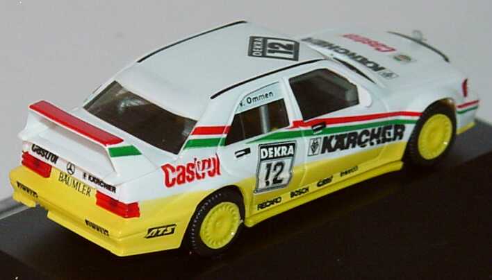 Foto 1:87 Mercedes-Benz 190E Evo II DTM 1992 MS-Racing Kärcher Nr.12 Jörg van Ommen - herpa 035590