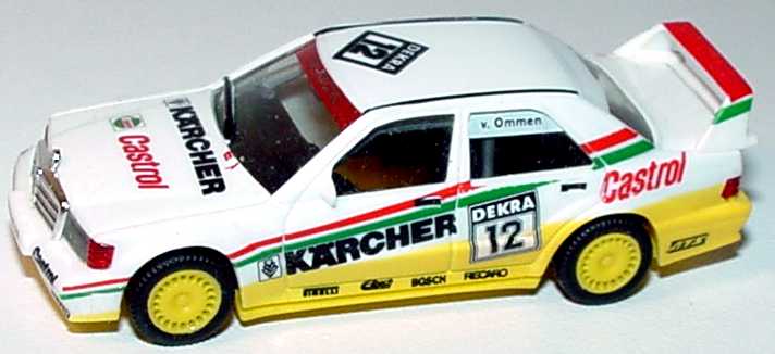 Foto 1:87 Mercedes-Benz 190E 2.5-16 Evolution II DTM 1992 MS-Racing, Kärcher Nr.12, v.Ommen(ohne PC-Box) herpa 035590