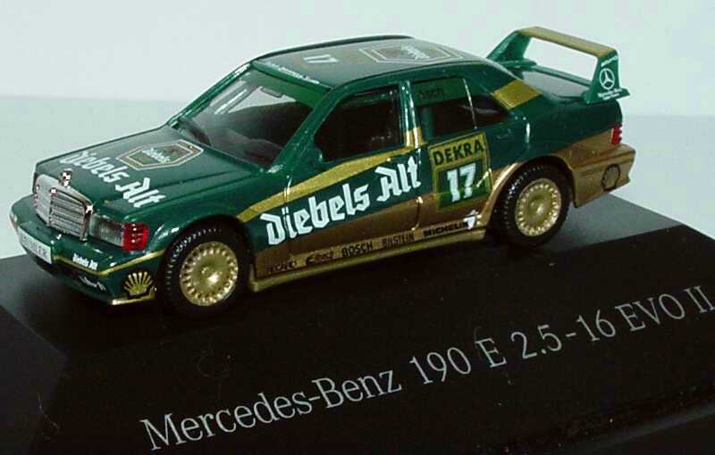 Foto 1:87 Mercedes-Benz 190E 2.5-16 Evolution II DTM 1992 Zakspeed-Diebels Nr.17, Asch Werbemodell herpa B66005301