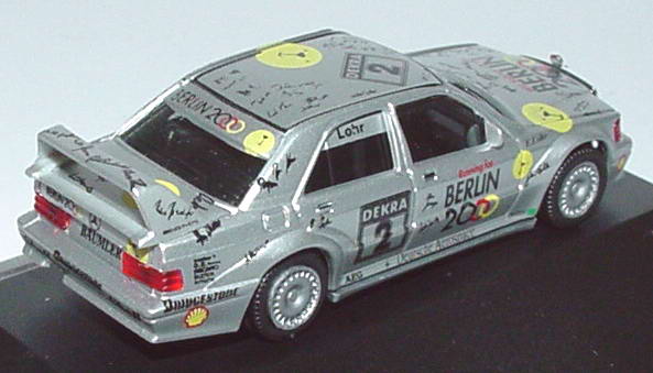Foto 1:87 Mercedes-Benz 190E 2.5-16 Evolution II DTM 1993 AMG-Berlin 2000 Nr.2, Ellen Lohr Werbemodell herpa B66005620