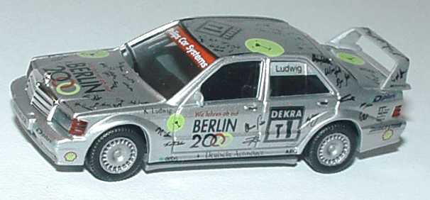 Foto 1:87 Mercedes-Benz 190E 2.5-16 Evolution II DTM 1993 AMG-Berlin 2000 Nr.T1, Ludwig Werbemodell(ohne PC-Box) herpa B66005619