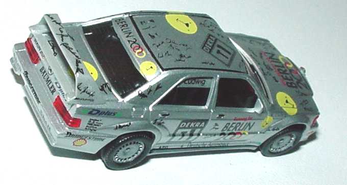 Foto 1:87 Mercedes-Benz 190E 2.5-16 Evolution II DTM 1993 AMG-Berlin 2000 Nr.T1, Ludwig Werbemodell(ohne PC-Box) herpa B66005619